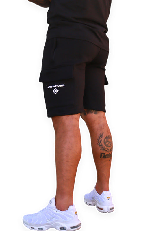 NÖRF CARGO SHORTS BLACK