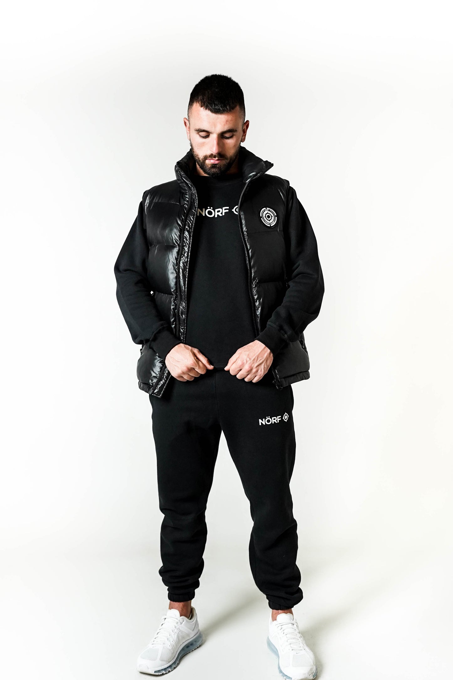 BLACK NÖRF PUFFER VEST