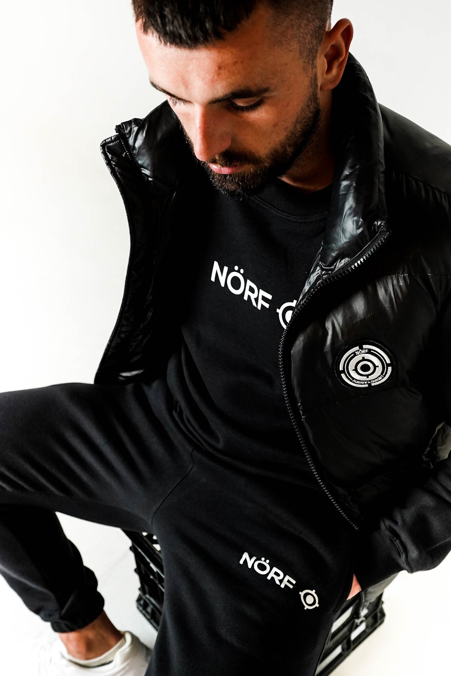 BLACK NÖRF PUFFER VEST