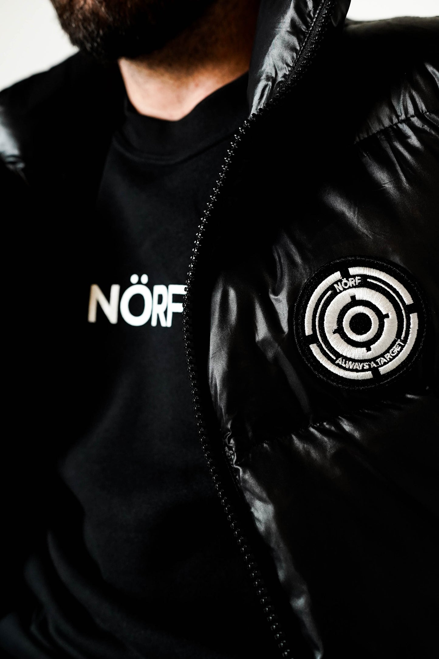 BLACK NÖRF PUFFER VEST